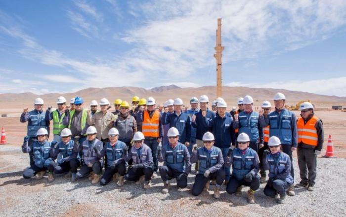 포스코 최정우 회장, 아르헨티나 리튬 공장 건설현장 방문