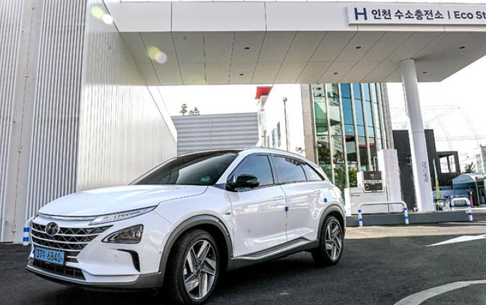 현대자동차, H인천 수소충전소 개소