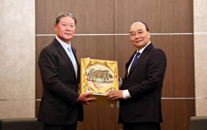 GS건설 최고경영진, 응우옌 쑤언 푹 베트남 국가주석과 경제협력 방안 논의