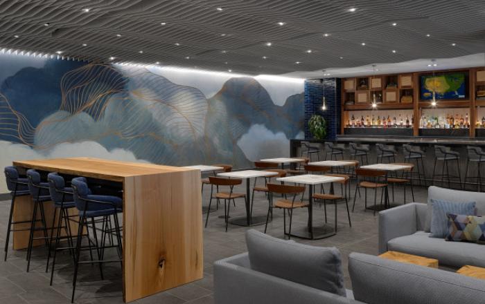 아메리칸 익스프레스, 샌프란시스코 공항에 1만6000제곱피트 규모의 센추리온 라운지 재개장