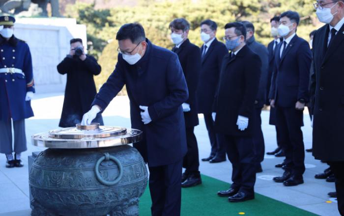 한화그룹 방산계열사, 애국 시무식으로 업무 시작