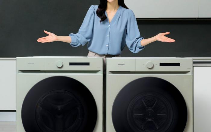 삼성전자, 친환경·AI 기능 대폭 강화한 ‘비스포크 그랑데 AI’ 세탁기·건조기 국내 출시