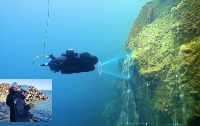 포스코이앤씨, 수중드론으로 해상공사 안전·품질관리 강화