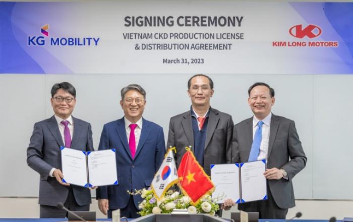 KG 모빌리티, 사명 변경 후 첫 글로벌 행보 베트남 본격 진출