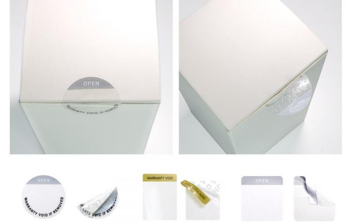 보안스티커 브랜드 '씰티커', 부분접착형 봉인라벨 기성화