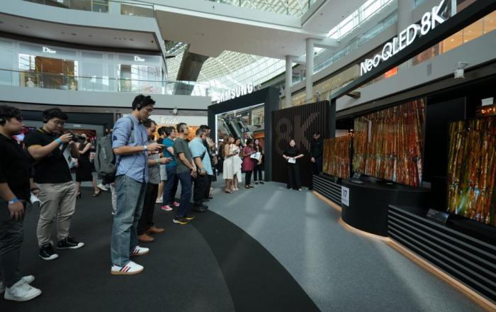 삼성전자, 싱가포르서 2023년 TV 신제품 발표