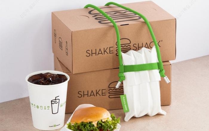 SPC쉐이크쉑, '플리츠마마' 협업 친환경 굿즈 출시