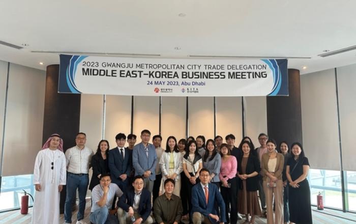 광주시, 120만 달러 수출협약…'제2 중동 붐' 일군다