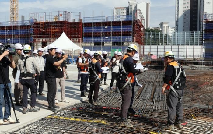 SH공사-서울시, 공동주택 건설현장 점검…품질·안전점검 강화