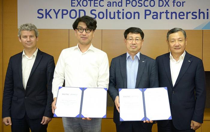 포스코DX, 佛 물류자동화 로봇 유니콘기업과 파트너십 체결