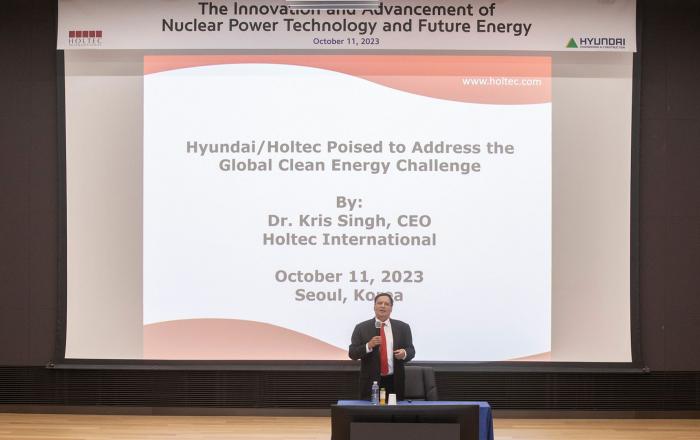 현대건설, 美 원자력 선도기업 홀텍 CEO 특별 강연 개최