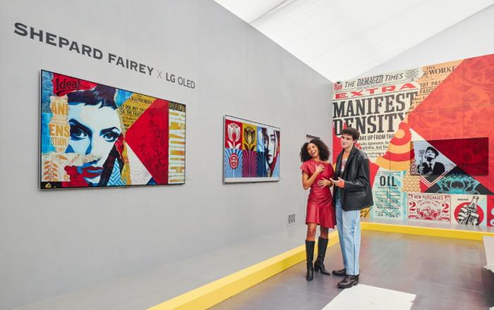 ‘프리즈 LA’에서 자유의 예술 담아낸 LG 올레드 에보