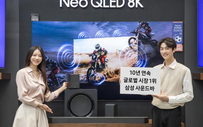 삼성 사운드바, 10년 연속 글로벌 판매 1위 달성