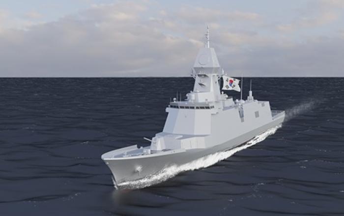 현대중공업, 4천억원 규모 신형 호위함 1척 수주