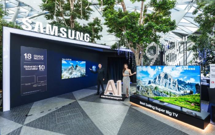 삼성전자, 싱가포르에서도 ‘AI TV’ 바람몰이