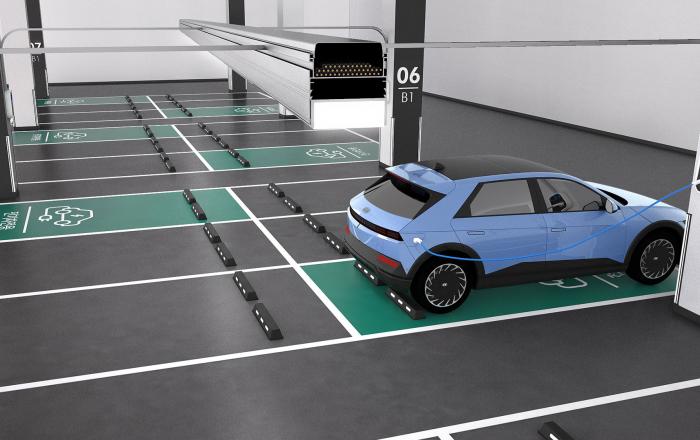 현대건설, 공동주택에 전기차 충전 스마트 솔루션 첫 적용