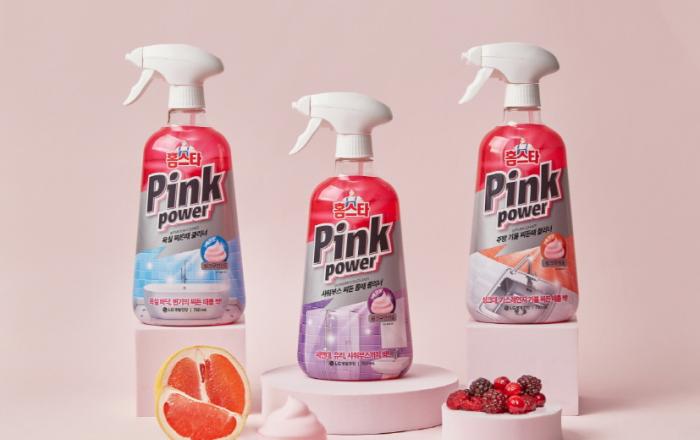 홈스타 ‘핑크파워 세정제 3종’ 출시