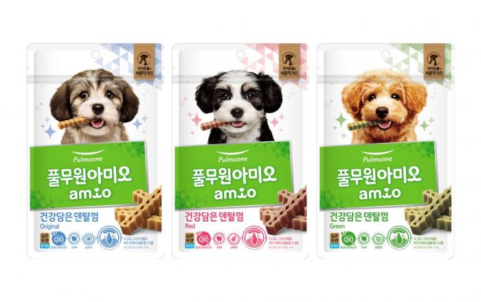 풀무원, 반려견의 치아 건강을 위한 ‘아미오 건강담은 덴탈껌’ 출시
