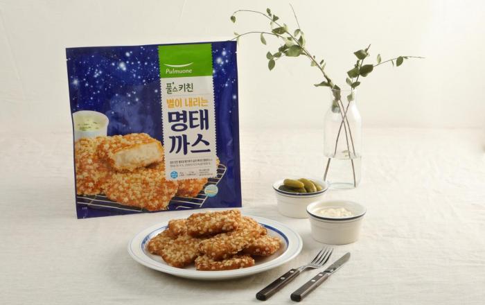 풀무원, 별 모양 빵가루를 입혀 더욱 바삭한 ‘별이 내리는 명태까스’ 출시