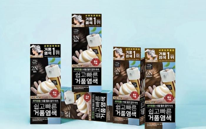 미쟝센, 간편 새치 염모제 ‘쉽고 빠른 거품 염색’ 업그레이드 출시