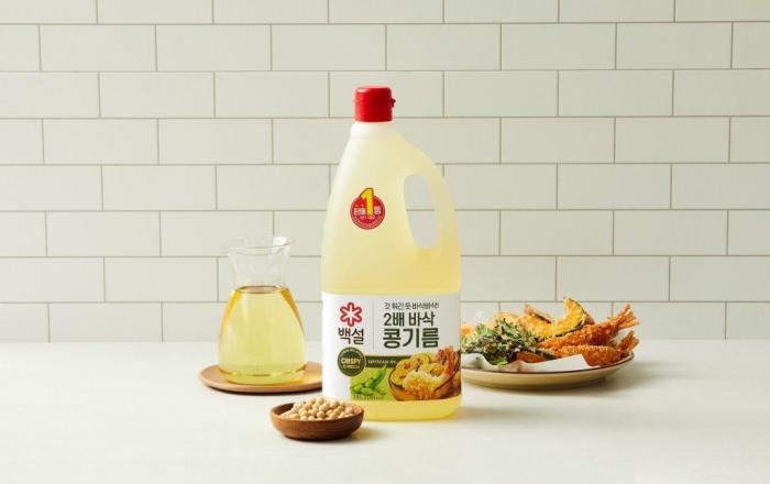 CJ제일제당, ‘백설 2배 바삭 콩기름’ 출시…“튀김의 바삭한 식감 극대화”