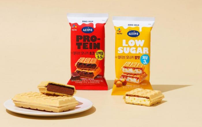 CJ제일제당 얼티브, 식물성 아이스크림 모나카 2종 출시… “사내벤처의 새로운 도전 이어간다”