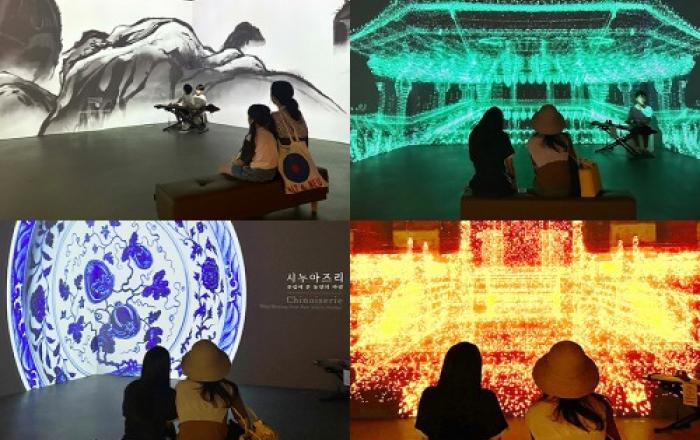 신세계百, 대전에서 문화유산 복원한 미디어 아트 전시 선봬