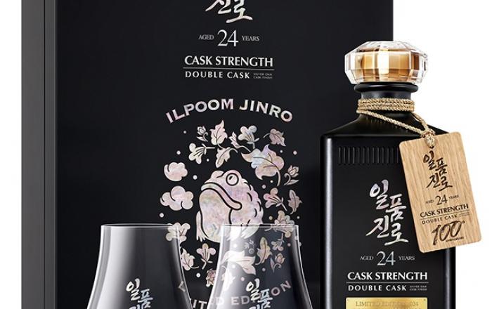 하이트진로, 오크통 24년 숙성 원액 100% ‘일품진로 24년산’ 2종출시