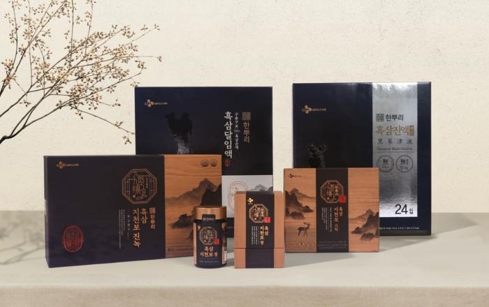 CJ웰케어, 추석 맞아 흑삼·홍삼 등 건강기능식품 선물세트 45종 선보인다
