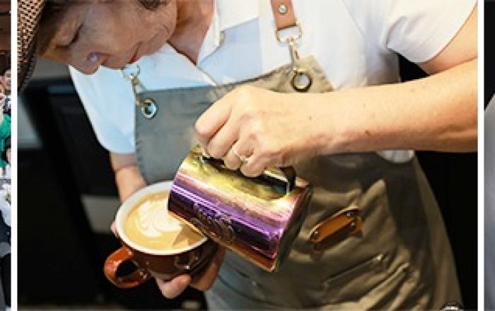 스타벅스, 시니어 바리스타 라떼아트 대회 성료