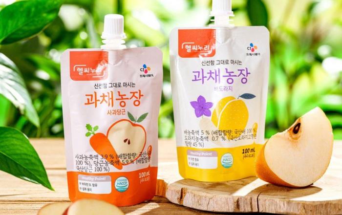 CJ프레시웨이, 급식용 PB 주스 상품 인기…올해 누적 판매량 1700만 개