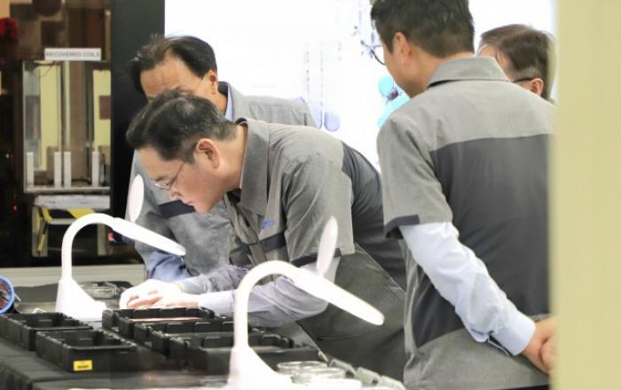 이재용 회장, 삼성전기 필리핀 사업장 방문