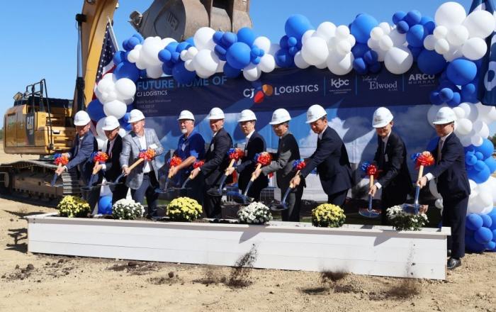 CJ대한통운-해양진흥공사, 미국서 합작 물류센터 ‘첫삽’…북미시장 공략 및 글로벌 영토 확장 가속