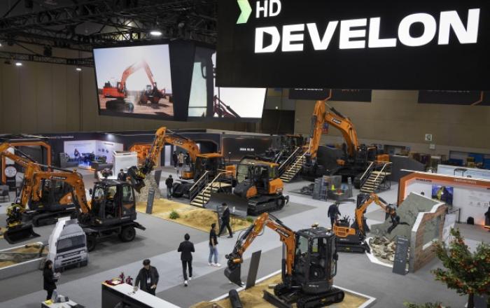 HD현대, 국내 최대 건설기계전에서 스마트 건설현장 구현할 기술 및 제품 공개