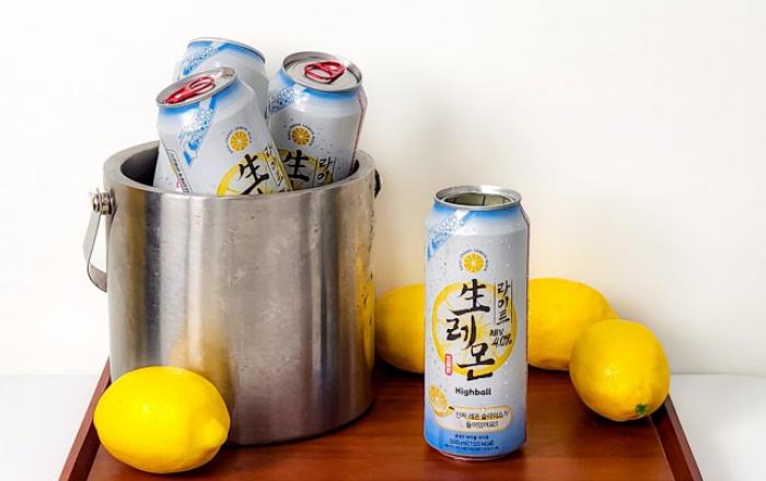 ‘상큼함은 그대로, 당 함량 DOWN’ 부루구루, 생레몬 하이볼 라이트 출시