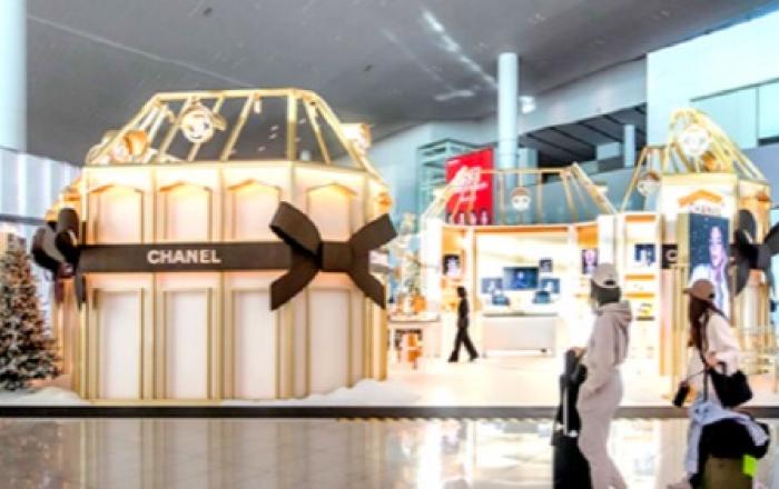 신세계면세점, 인천공항에 아시아 면세 최대 규모 ‘샤넬 윈터 테일’ 포디움 오픈