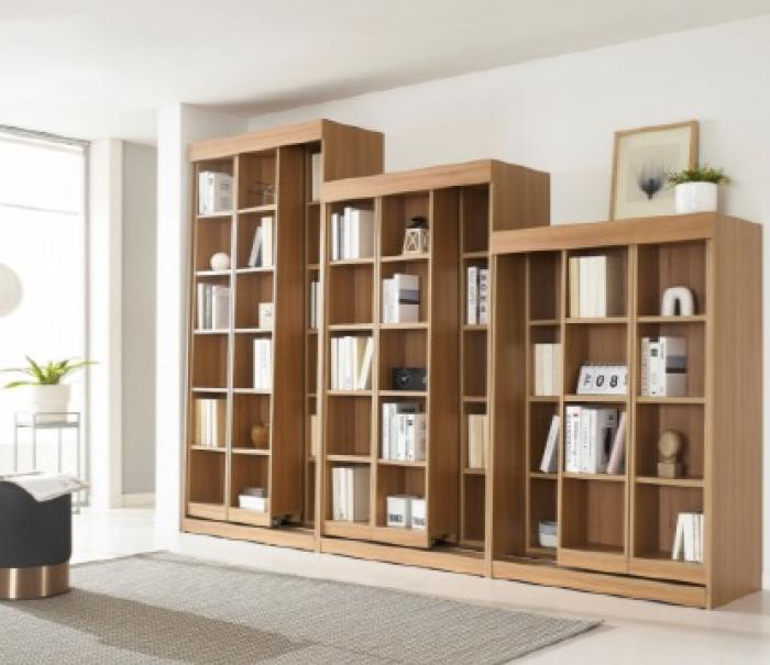 에든가구 ‘이중 슬라이딩 책장·이도각 책장’ 출시… 공간 효율과 디자인, 모두 잡았다