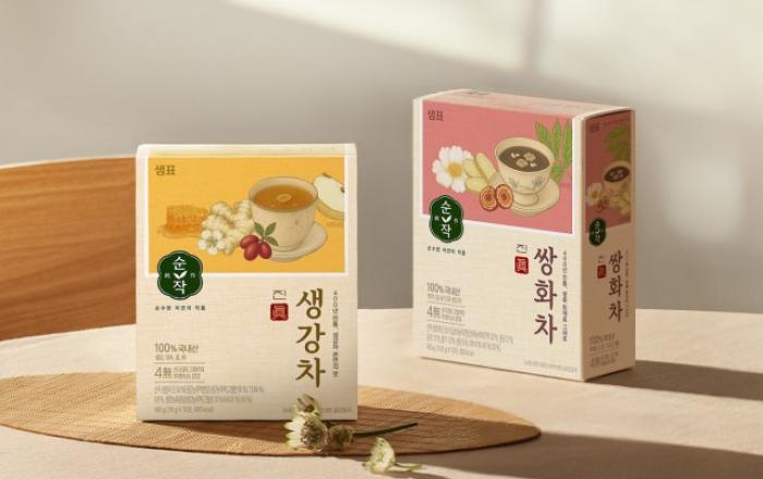 샘표 순작 ‘진쌍화차’ 및 ‘진생강차’ 출시