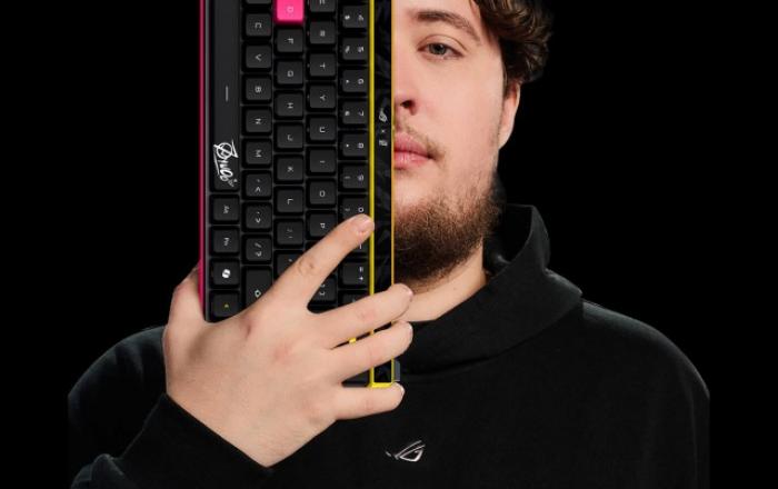 에이수스, 65% 컴팩트 게이밍 키보드 ‘ROG Falchion Ace HFX ZywOo 에디션’ 출시