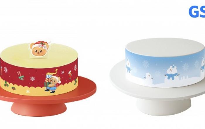 GS25, 4000원대 미니케이크·1만원대 크리스마스 홀케이크 론칭… 연말 디저트 물가 안정 기여