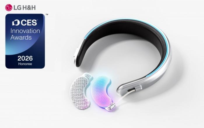 LG생활건강, 웨어러블 뷰티 디바이스로 CES 2026 혁신상 수상
