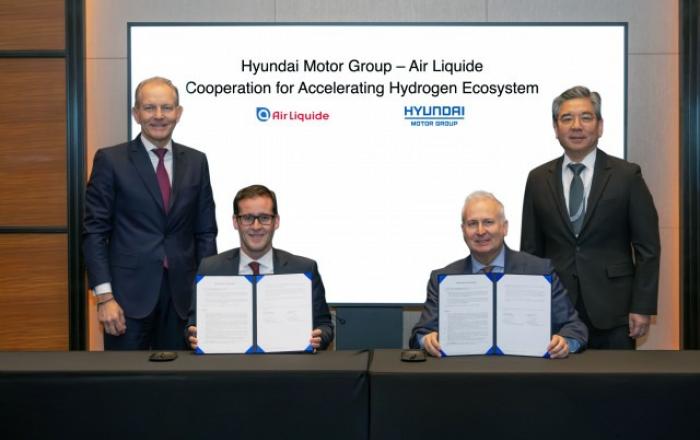 현대자동차그룹, 에어리퀴드와 수소 생태계 확대 위한 전략적 협력 체결