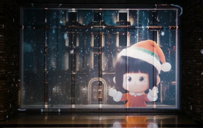 캐릭터가 뮤지컬을 펼친다… 노래하는 프리코, 한화호텔앤드리조트와 협업해 미디어파사드로 관객 만났다