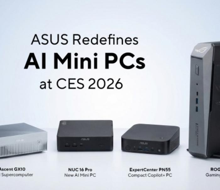 에이수스, CES 2026에서 NUC 16 Pro 등 차세대 AI 미니 PC 대거 공개