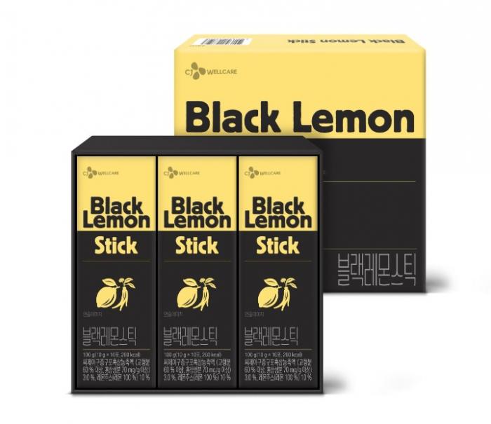 CJ웰케어, 간편한 스틱형 흑삼 제품 ‘블랙레몬스틱’ 출시
