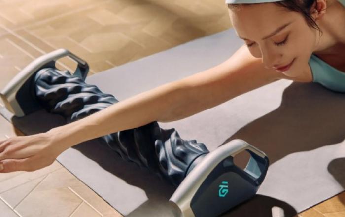 대원씨티에스, 대만 10억 펀딩 신화 ‘레오핏 A1’ 와디즈 단독 론칭… 손대지 않는 AI 폼롤러