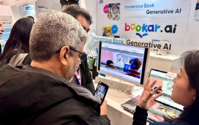내 책장의 모든 책들이 살아 움직인다… 아티젠스페이스, BETT 2026에서 세계 최초 AI 기반 실감 도서 콘텐츠 생성 기술 ‘bookar.ai’ 공개