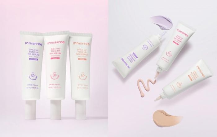 이니스프리, NEW ‘데일리 유브이 톤업 노세범 선크림’ 출시