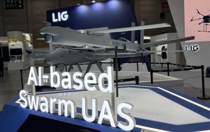 LIG넥스원 ‘DSK 2026’ 참가, AI 기반 군집 무인기 첫 공개