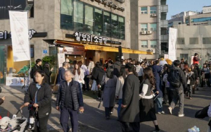 밀가루 없는 경주 찰보리소금빵, 서울에서도 통했다